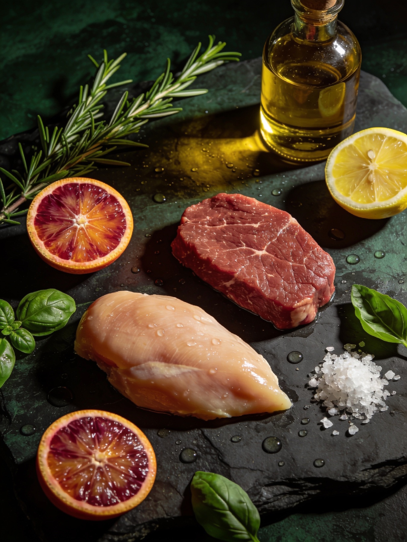 Premium, traceable ingredients